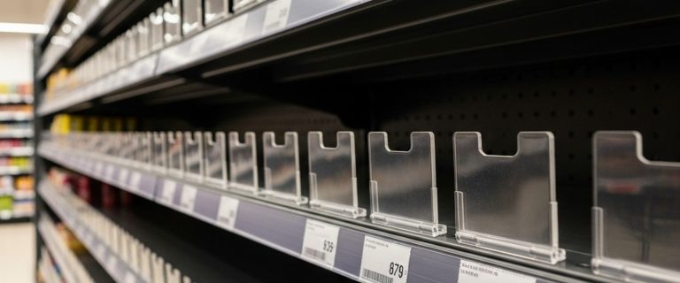 Javon va vitrinalar uchun narx yorligʻi ushlagichlari: turlari, oʻlchamlari, materiallari